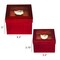Value Pack of Hologram Gift Box Set with Decorative Santa Sequin Applique/P